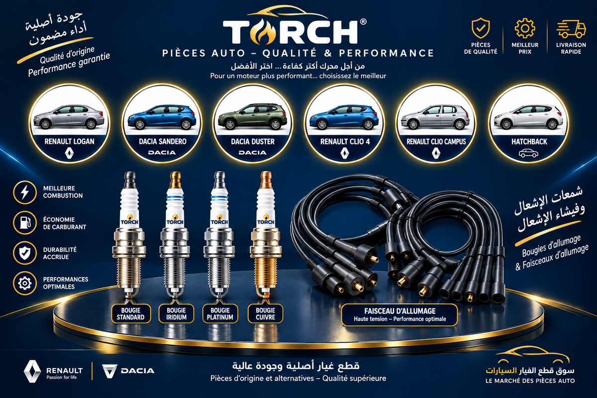 خيوط الشموع للسيارات بالغاز+بوجيات
